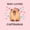 Light Pink, variant on Manfei Kawaii Capybara Twin Comforter Sets,Lovely Letter Print Bedding Set,Light Pink,Pink Reversible,2-Piece,1 Comforter and 1 Pillowcase