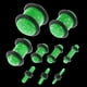 thumbnail image 2 of 18 Pcs Expansores de Unisexo de Acrílico con Ensanchador de Camilla con Tapones para Oídos Verde, 2 of 9