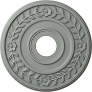 Ekena Millwork 16 1/4"OD x 3 5/8"ID x 1"P Wreath Ceiling Medallion (Fits Canopies up to 5 1/2")
