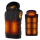 thumbnail image 1 of TFixol Chaleco calefactable para hombre con capucha desmontable a prueba de viento al aire libre invierno cálido, 1 of 8