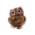 thumbnail image 1 of Luzkey Desktop Decoration Collection Small Owl Sculpture for Bookshelf Indoor Table brown, 1 of 8