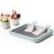 thumbnail image 2 of Máquina para hacer rollos de helado, máquina para hacer helados enrollados, bandeja de punto dulce, plato frío instantáneo, ideal para hacer helados enrollados, servicio suave congelado, 2 of 5
