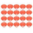 thumbnail image 3 of Football Training Disc Cone Set, Bright Color Multifunction 20PCS PE Football Training Markers  For Schools Orange, 3 of 8