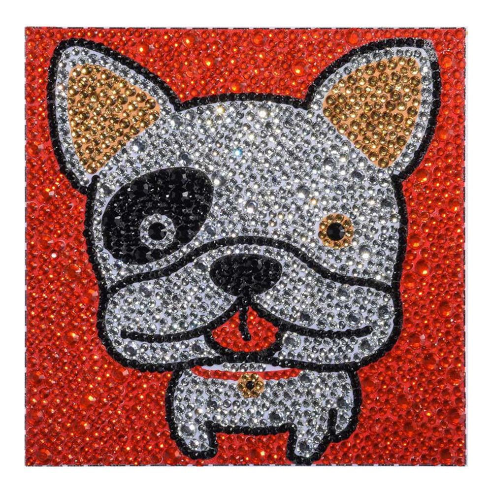 5D Diamond Painting Full Drill American Flag Dog Home Embroidery Decor Gifts 5D Diamond Painting Full Drill American Flag Dog Home Embroidery Decor Gifts