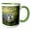 Green/White, variant on 3drose, Peru, Manu River Region. Giant River Otter Wildlife - Sa17 Gje0120 - Gavriel Jecan, 11oz Mug