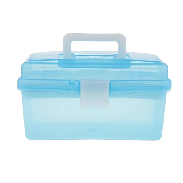 Home Textile Storage MultiPurpose Handled With Dividers DIY Hobby Craft Storage for Organization and DIY Projects