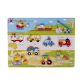 thumbnail image 1 of HUASHENG Young Children's Building Block Puzzle Wooden Wooden Puzzle Intellectual Toy, 1 of 1