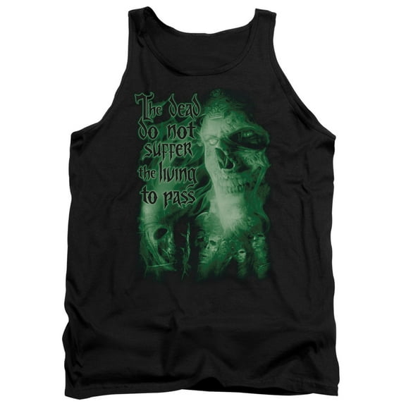 Lord of the Rings King Of The Dead Adult Tank Top Black