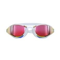 thumbnail image 3 of Speedo Fastskin Hyper Elite Mirrored Goggles, White/Oxid Grey, 3 of 8