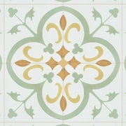 Somertile 7.75 x 7.75-inch Renaissance Memory Ceramic Floor and Wall Tile (Case of 25)
