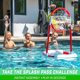 thumbnail image 5 of Juego de fútbol flotante GoSports Splash Pass con aro, 5 of 6