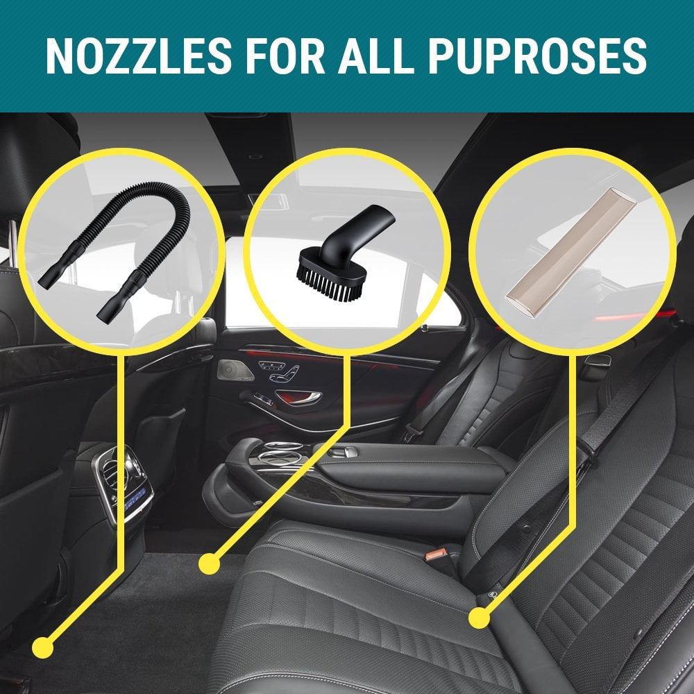 AHOME Car Vacuum Cleaner Car Accessories Small 12V High Power Handheld Portable Car Vacuum Cord Kit Essentials for Travel