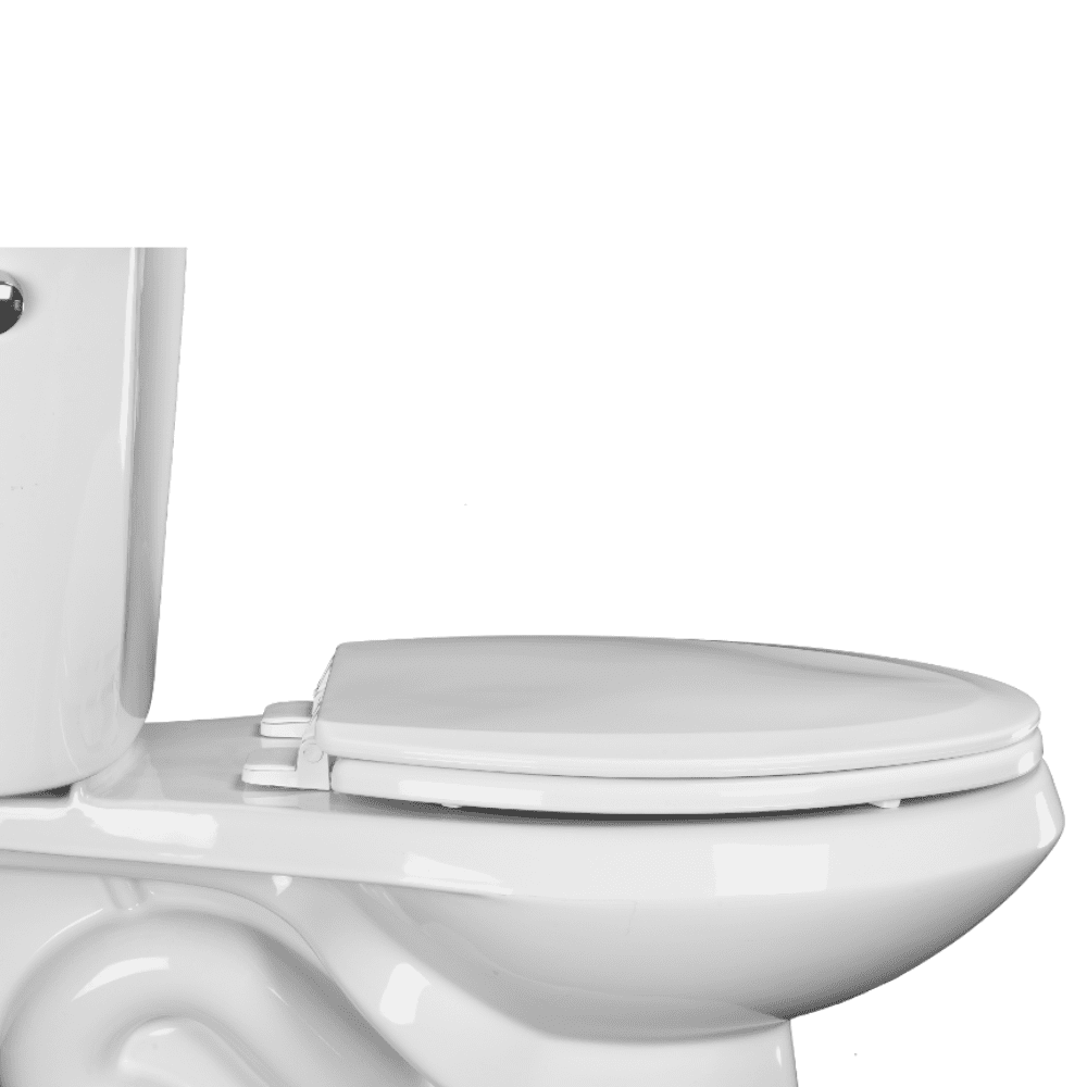 Centoco 900-001 Elongated Molded Wood Toilet Seat, Centocore Technology, White