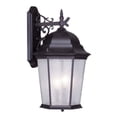 thumbnail image 1 of Livex Hamilton 3-Light Outdoor Wall Lantern in Bronze with Water Glass, 1 of 1