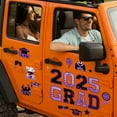 thumbnail image 2 of 2025 Graduation Travel Stickers Festive Car Body Decorations Magnet for Celebrating Graduates Perfect for Class of 2025! Unique and Designs!, 2 of 6
