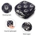thumbnail image 3 of Sanitary Napkin Storage Bag for Girls Women, Portable First Period Pads Bag Tampons Holder Girls Travel Makeup Bag, Large Capacity Seamless Wolf Aesthetic Pattern, 3 of 6