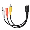 thumbnail image 3 of Cable de extensión para grabadora de vídeo de coche, cabezal de aire macho a AV macho, adaptador de Monitor hembra DC, 3 of 5