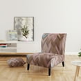 thumbnail image 2 of Designart "Vintage Boho Emerald Charm" Upholstered Modern Accent Chair and Boho Abstract Arm Chair, 2 of 5