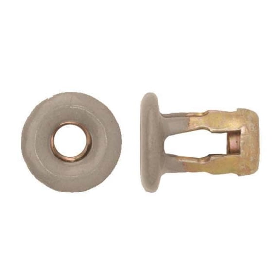 Manufacturer Varies Jack Nut,1/4"-20,Steel,5/8 in L,PK25 9371PK