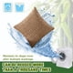 thumbnail image 4 of Juego de 2 fundas de almohada decorativas de terciopelo, conjunto de textura cuadrada, funda de almohada para sofá y dormitorio, 4 of 5