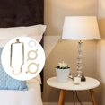 thumbnail image 1 of BESTYASH 1 Set Table Lamp Shade Carrier Iron Golden Prevents Rusting, 1 of 7