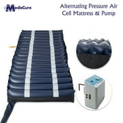 Medacure Alternating Pressure Air Mattress for Hospital Beds with Quilted Nylon Cover - 80 x 36 x 8 (Twin) - Pump Included