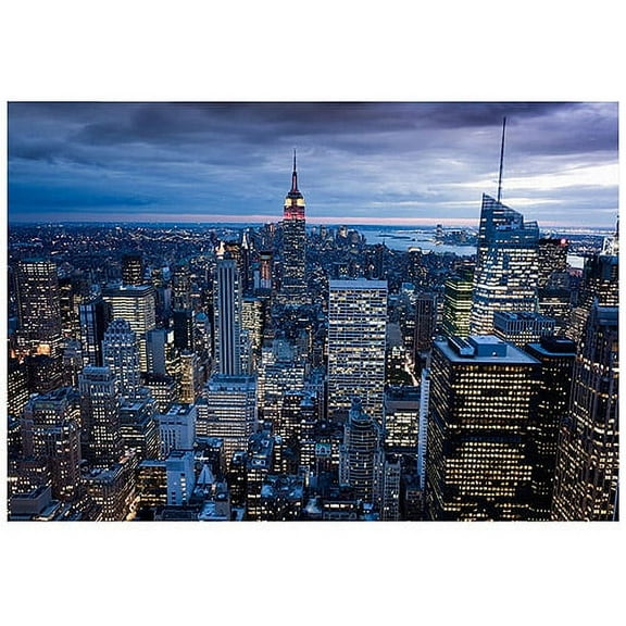Trademark Fine Art "New York City, NY" Canvas Art by Yakov Agami