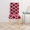 thumbnail image 2 of 1pcs Home Soft Spandex Chair Covers,Banquet Chair Seat Protector Slipcover, Spandex Stretchy Removable Washable Seat Protector, 2 of 6