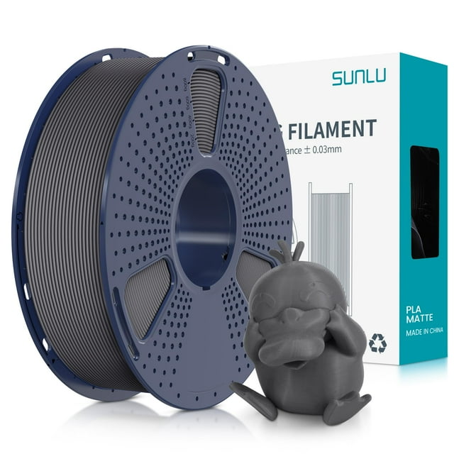 Filamento para impresora 3D SUNLU PLA mate de 1,75 mm, 1 kg