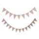 thumbnail image 5 of Decoración de boda, banderines de lino con banderines, banderines de lino, eficiencia maximizada Jadeshay A, 5 of 8
