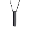thumbnail image 1 of Collares de urna para cenizas para mujeres y hombres, collar con colgante de cremación para cenizas, joyería conmemorativa de acero inoxidable, 1 of 5