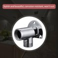 thumbnail image 4 of Stainless Steel Shower Arm Bottom Hose Wall Mounted Shower Head Extension Arm, 4 of 4