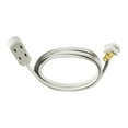 thumbnail image 2 of Hyper Tough 6FT 16AWG 2 Prong White Indoor Household Extension Cord, 2 of 8