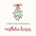 thumbnail image 2 of Barnes, Victoria 26x26 Gold Ornate Wood Framed with Double Matting Museum Art Print Titled - Mistletoe Wishes II, 2 of 4
