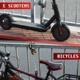 thumbnail image 3 of Candado para scooter eléctrico Mezelon, cadena de 8 mm y bolsa impermeable, 3 of 7