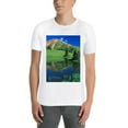 thumbnail image 4 of Solid ColorLandscape Oversize T-shirts For Women Basic Plus Tees Baggy t Shirts, 4 of 5