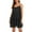 Black, variant on BLTIBY 2025 Women Sequin Dress Solid Color Sparkly Glitter Spaghetti Strap Sleeveless Short Fashion Party Night Out Club Cake Dress Purple S