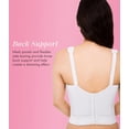 thumbnail image 4 of Exquisite Form Fully® Back Close Wirefree Longline Bra - STYLE 5107532, 4 of 7