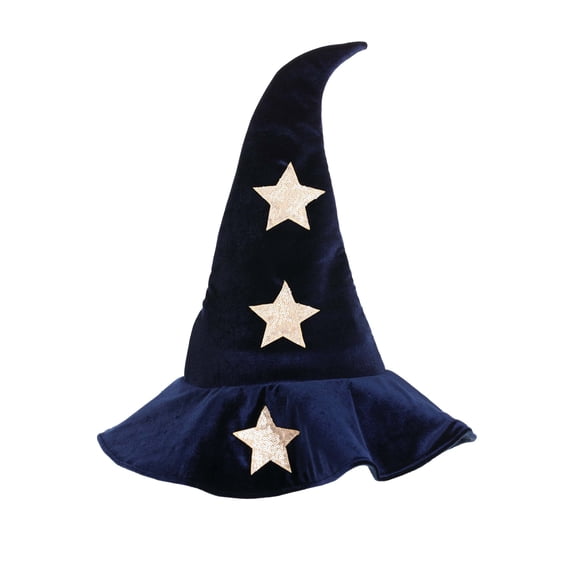 Velvet Stars Witch Hat