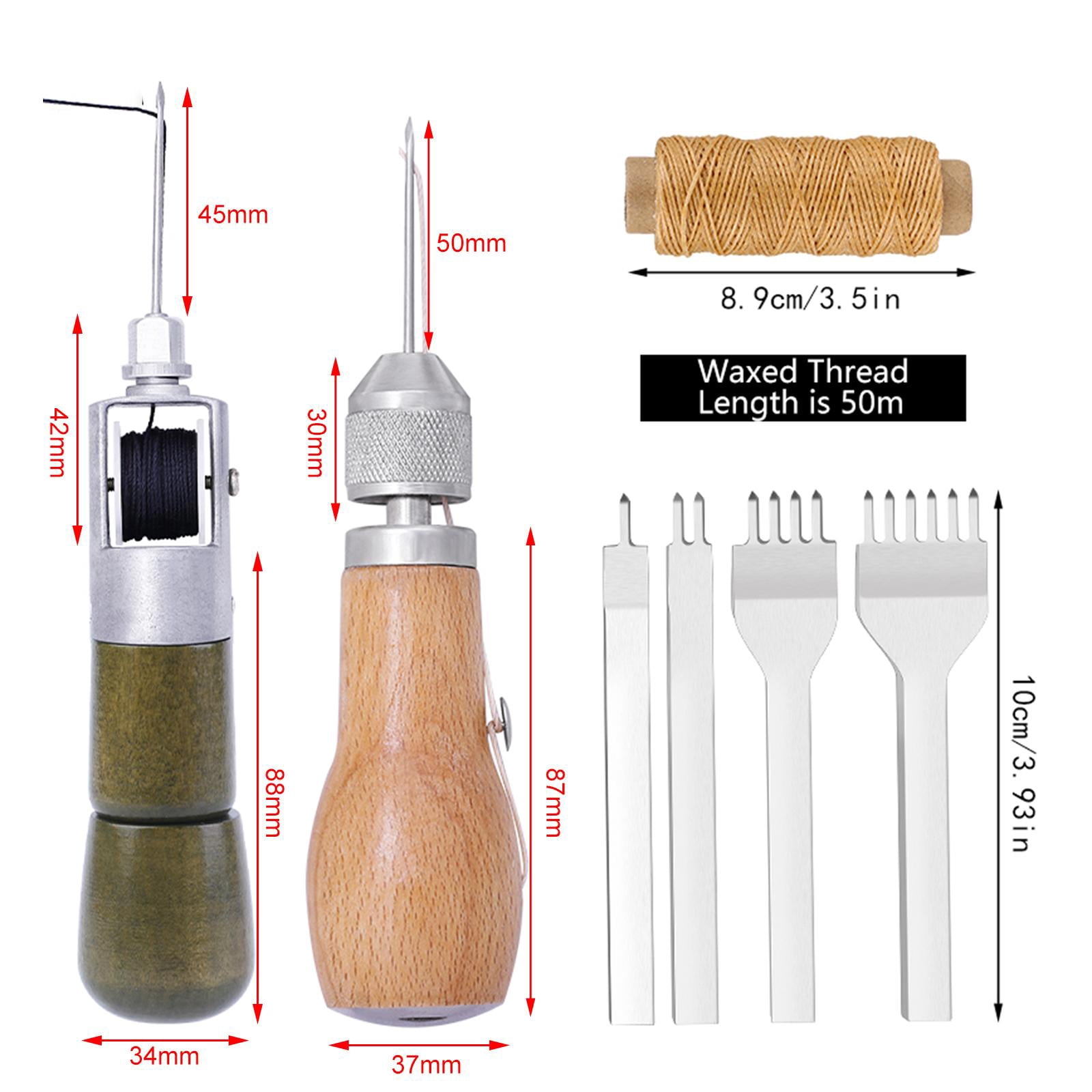 Sewing Awl Tools Stitching Stitcher Leathercraft Hand Sewing color