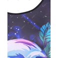 thumbnail image 3 of Talla grande Skull Flor Hanky ​​Hem de manga larga camiseta Rosegal Mangas largas de talla grande, 3 of 5