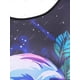 thumbnail image 3 of Talla grande Skull Flor Hanky ​​Hem de manga larga camiseta Rosegal Mangas largas de talla grande, 3 of 5