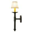 thumbnail image 5 of Meyda 148828 5 in. Amada with Fabric Shade Wall Sconce, Smoke, 5 of 5