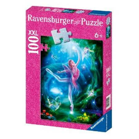 Ravensburger Ballet Lesson Glitter Puzzle, 100 Pieces