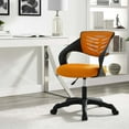 thumbnail image 2 of Modway Expedite Ergonomic Adjustable Swivel Mesh Fabric Office Chair in Black, 2 of 10