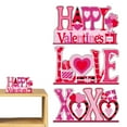 Valentines Day Table Sign, Valentines Day Centerpiece, Letter Sign Table Centerpiece Decor for ...