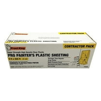 Frost King P9400 High Density Painter's Plastic Sheeting, 9' x 400' x .31 Mil, Clear