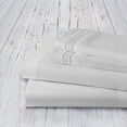 thumbnail image 2 of Elegant Comfort 3-Line Design 1500 Series Egyptian Quality Wrinkle and Fade Resistant 4-Piece Bed Sheet set, Deep Pocket, - California King, Silver, 2 of 5
