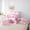 White Red Pink, variant on jejeloiu Pink Bowknot Cherries 7-Piece Twin Bedding Sets,Geometric Polka Dots Bedding Comforter Set For Girls Women Reversible