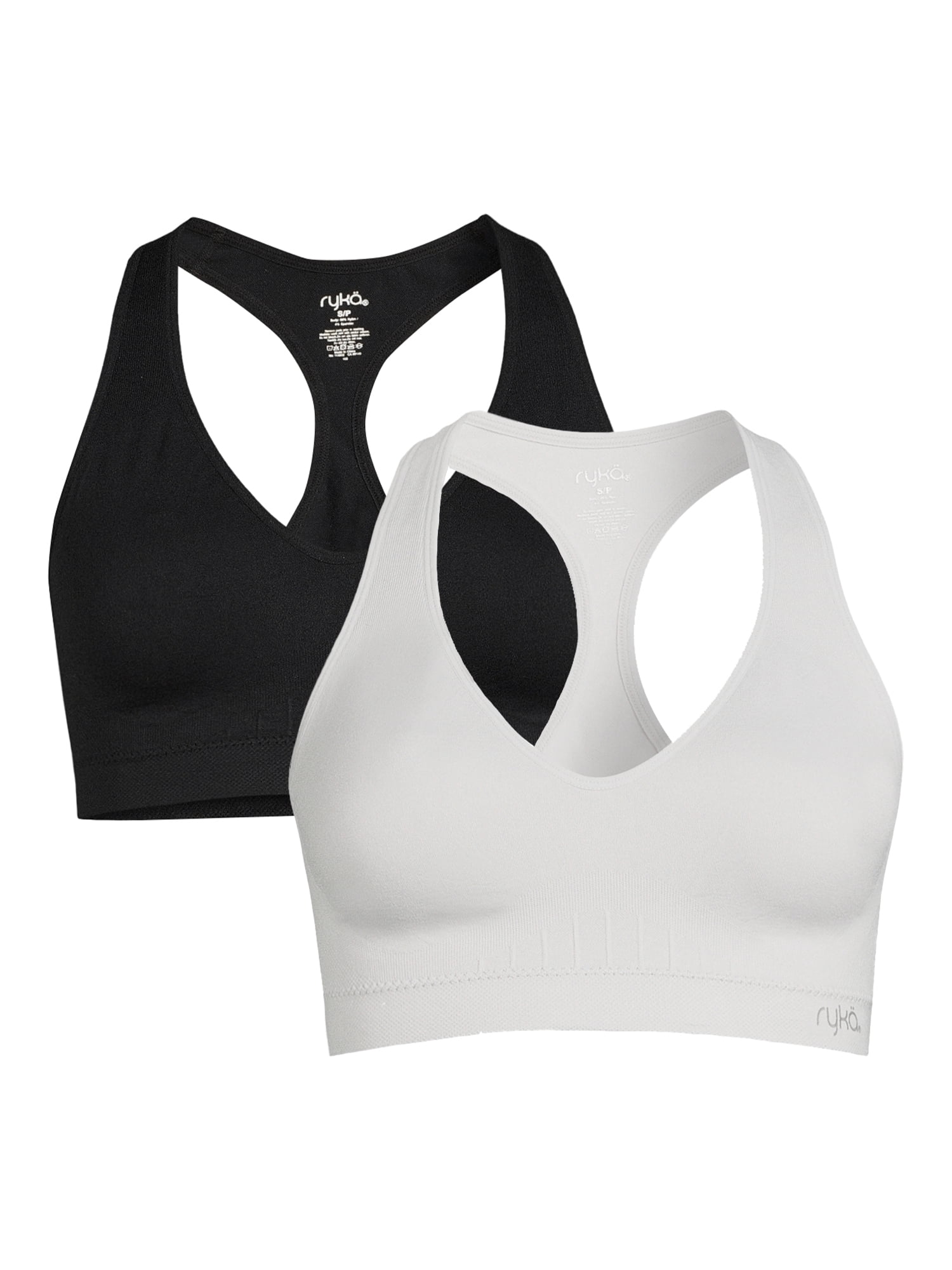 Just Intimates Women's 2 Pack Racerback Sports Bra Size New with tags 